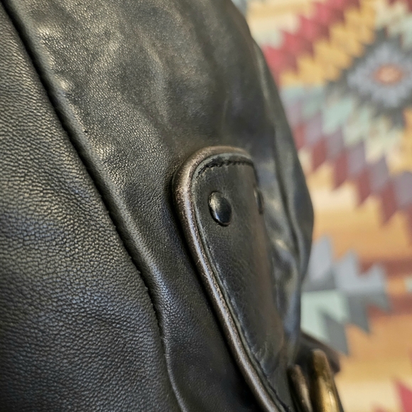 Old Gringo Black Leather Crossbody Messenger Bag - Picture 13 of 13